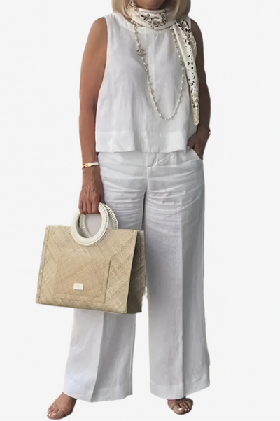 Sofia | Two-piece linen set
