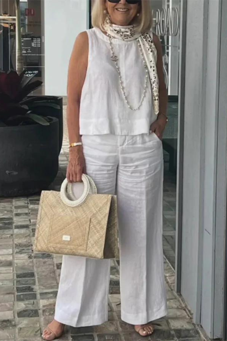 Sofia | Two-piece linen set