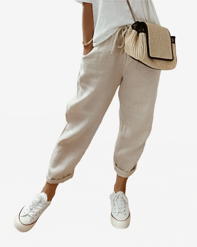Sofia | Casual linen trousers