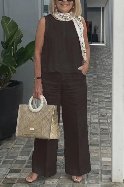 Sofia | Two-piece linen set