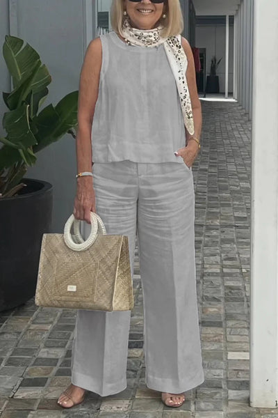 Sofia | Two-piece linen set