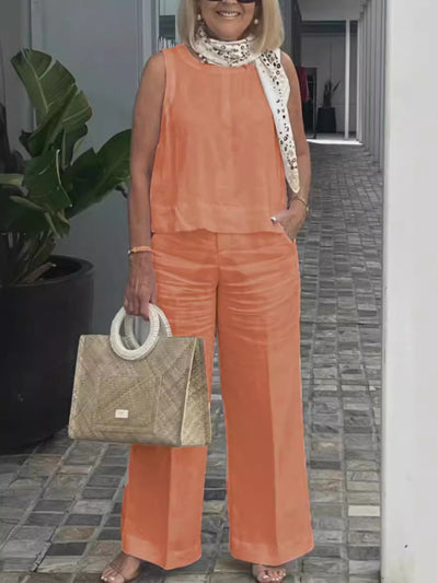 Sofia | Two-piece linen set