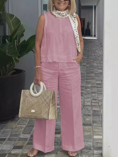 Sofia | Two-piece linen set
