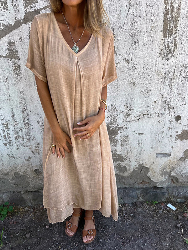 Sofia | Everyday summer dress in linen