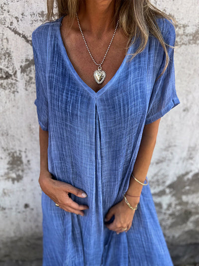 Sofia | Everyday summer dress in linen