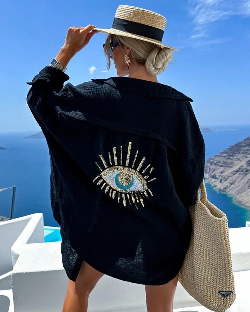 Sofia | Shirt with sequins