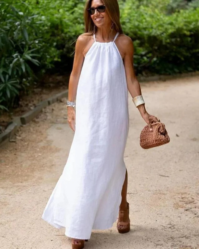 Sofia | Floating linen dress
