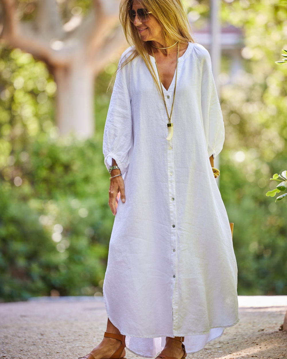 Sofia | Lovely light linen dress