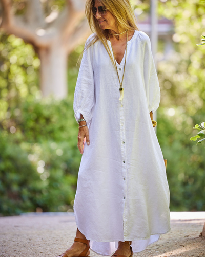 Sofia | Lovely light linen dress
