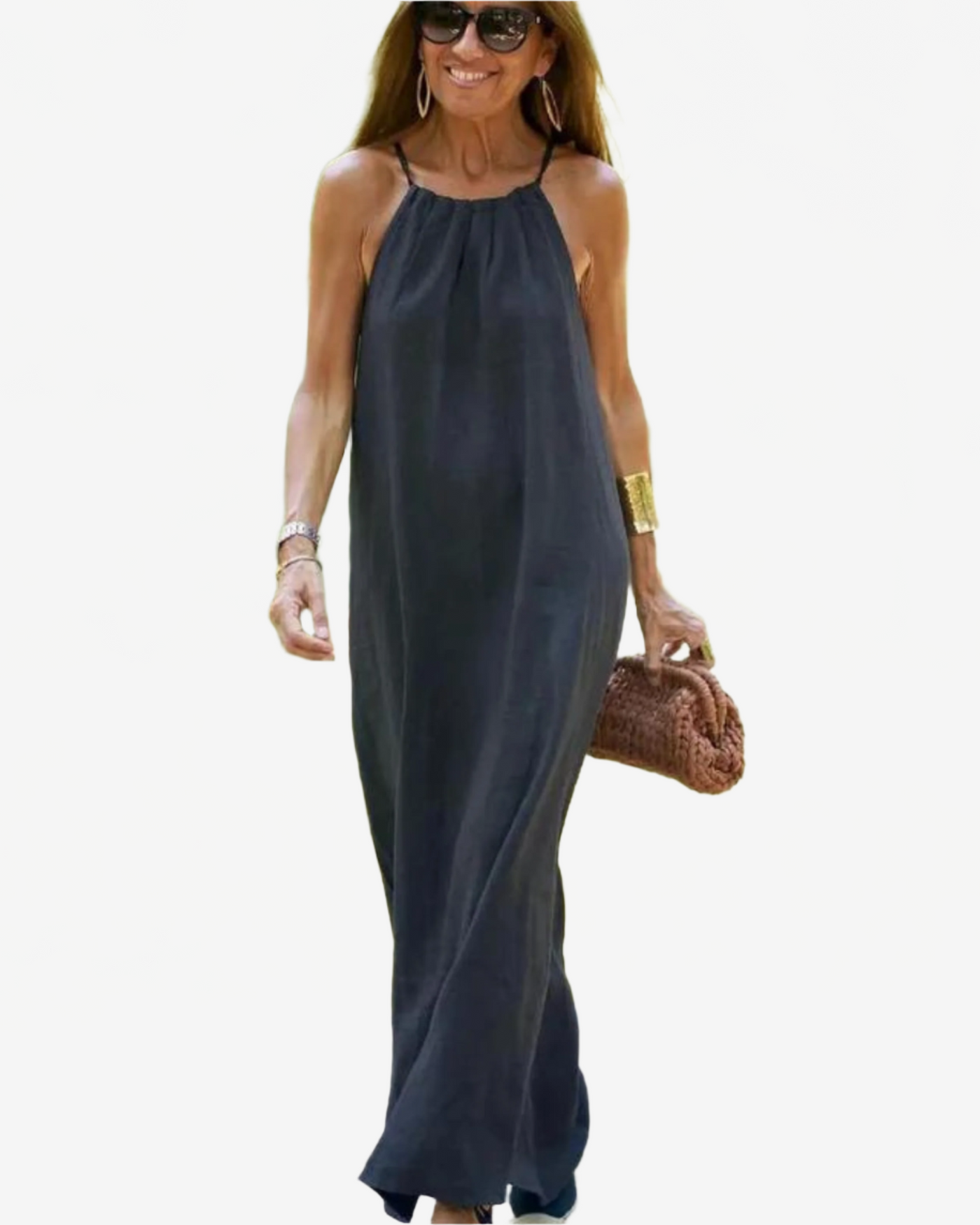 Sofia | Floating linen dress