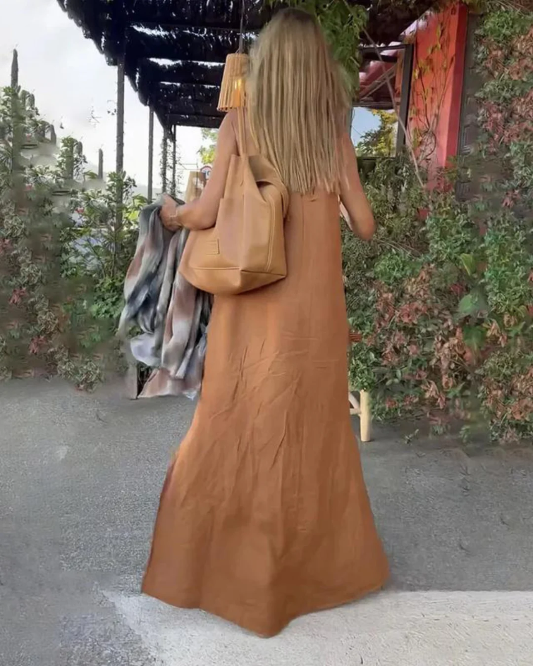 Sofia | Floating linen dress