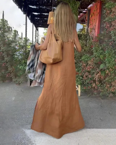 Sofia | Floating linen dress