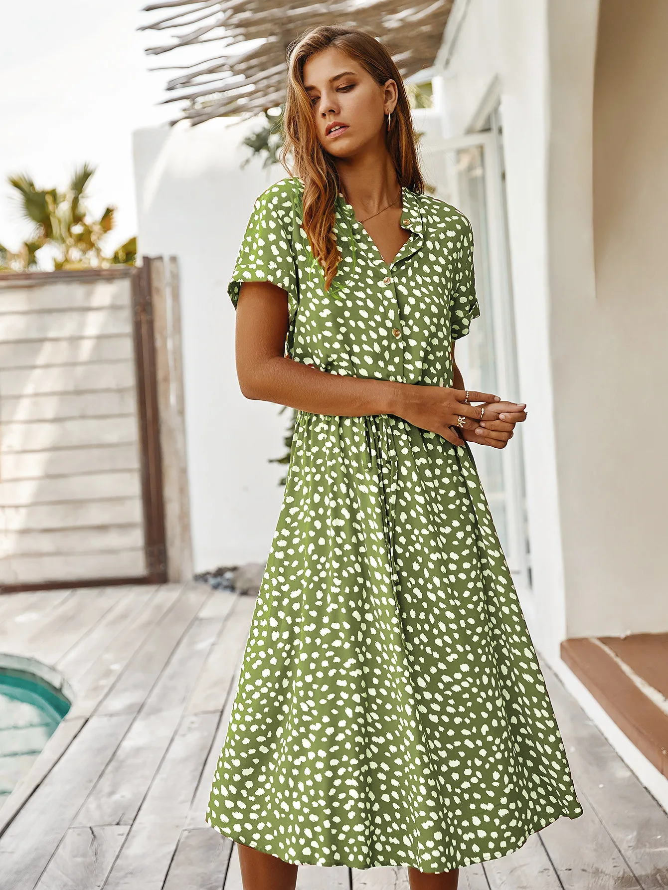 Sofia | Shirt-style summer dress