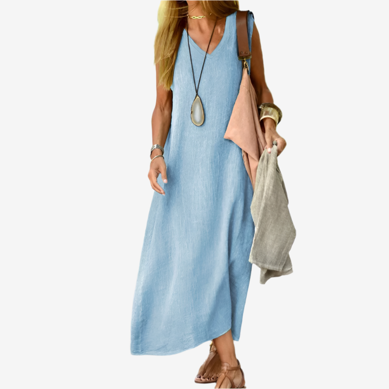 Sofia | Casual linen dress