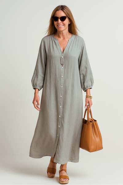 Sofia | Lovely light linen dress