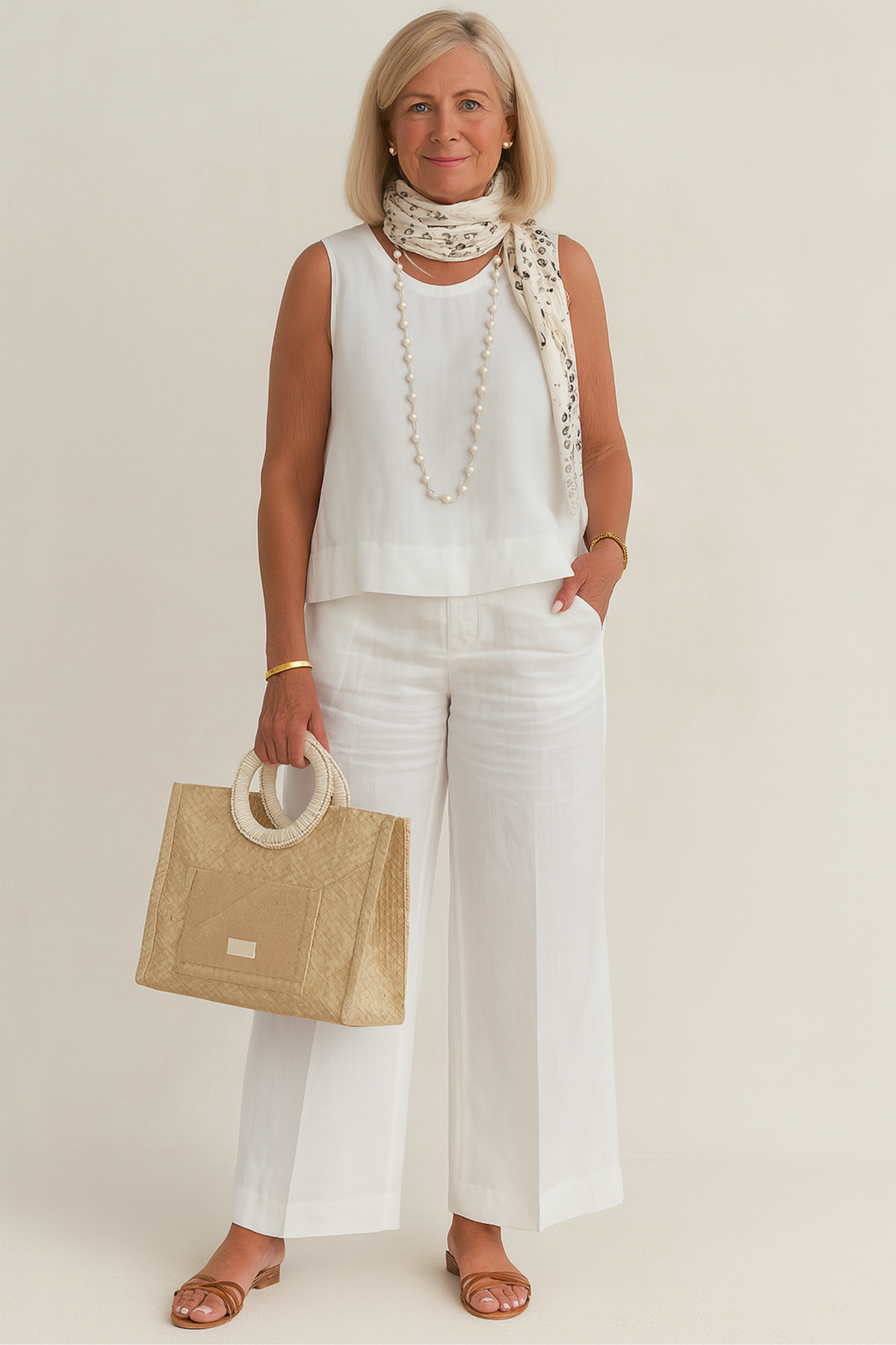 Sofia | Two-piece linen set