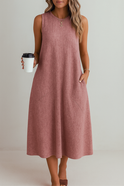 Sofia | Casual linen dress for spring