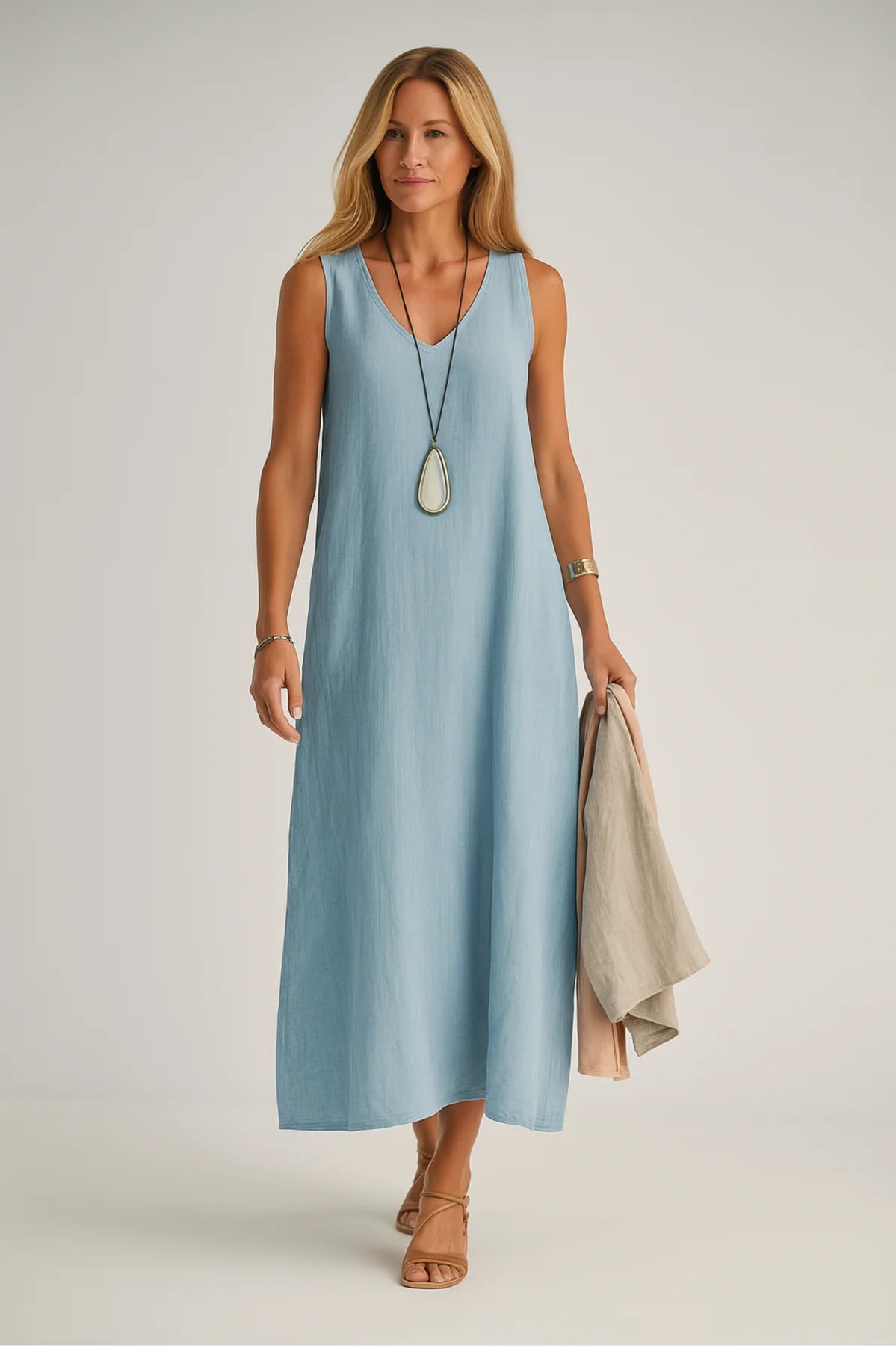 Sofia | Casual linen dress