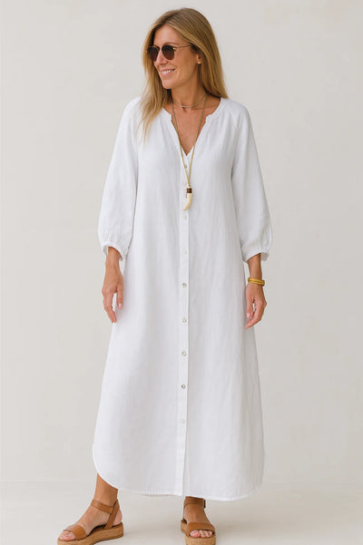 Sofia | Lovely light linen dress