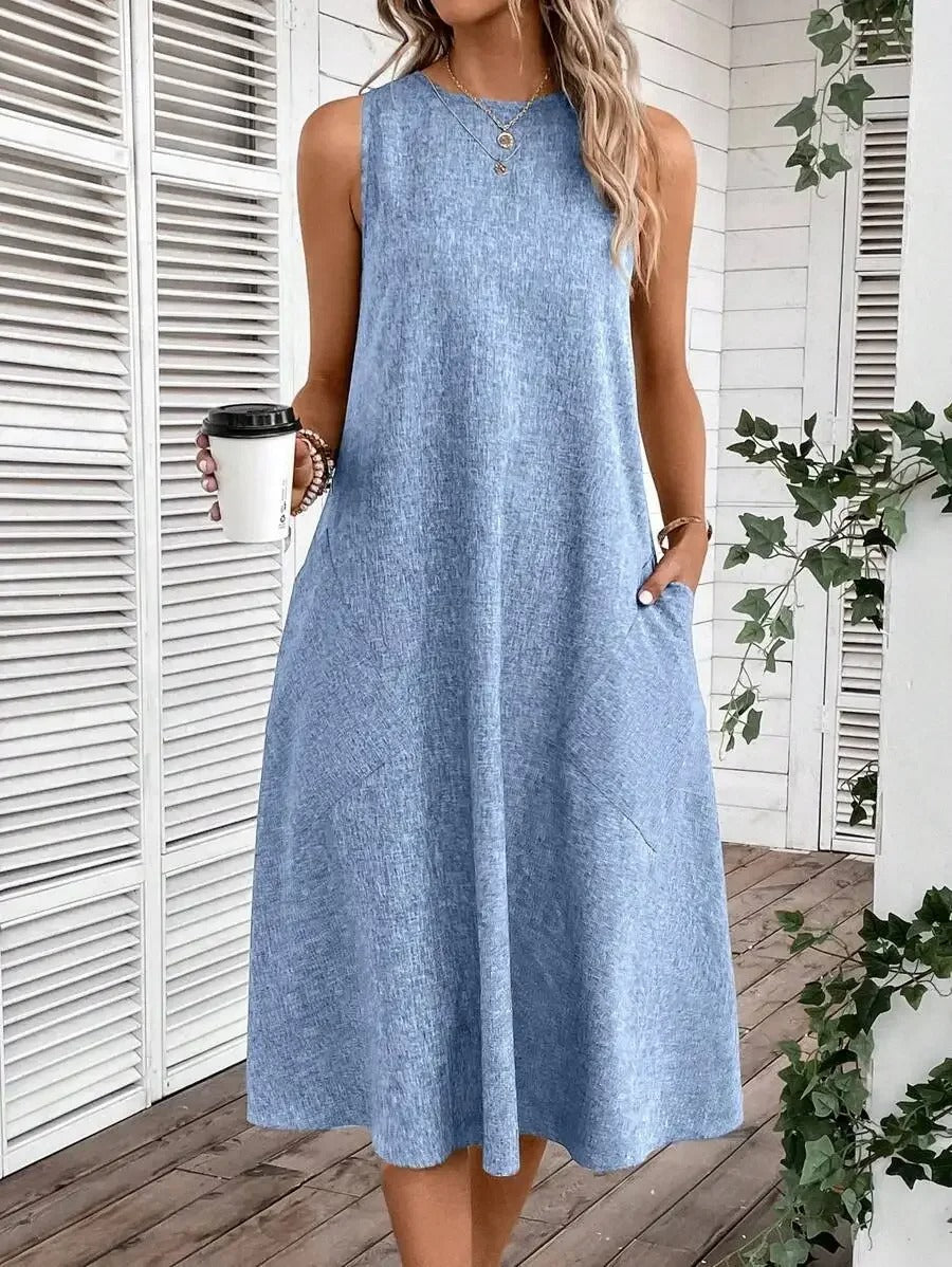 Sofia | Casual linen dress for spring