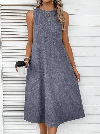 Sofia | Casual linen dress for spring