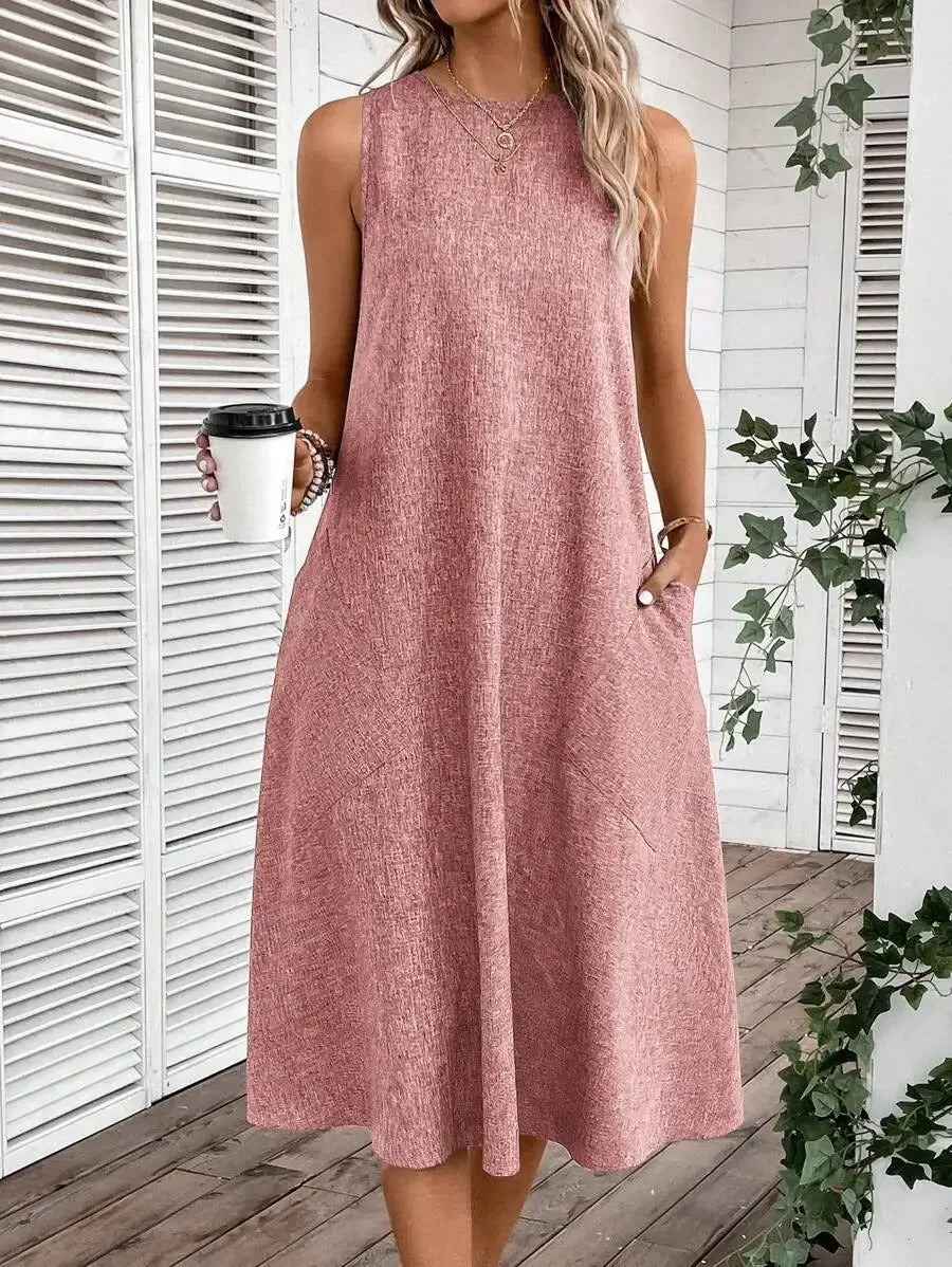 Sofia | Casual linen dress for spring