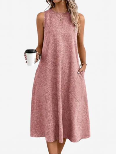 Sofia | Casual linen dress for spring